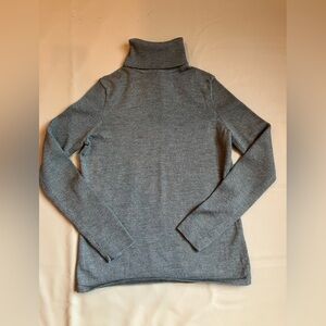 Pursuits Ltd Forest Green Extra Fine Merino Wool Pullover Sweater S